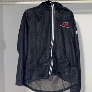 Adidas Raincoat - drury women’s Bball logo